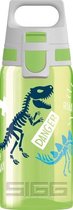 drinkfles Dino jongens 0,5 liter polypropyleen groen