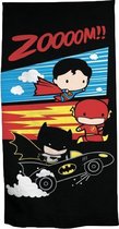 strandlaken Batman 70 x 140 cm polyester zwart