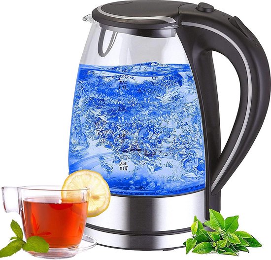 Tristar waterkoker WK-3222 - Glazen kan met LED licht