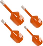 Tegelboren set M14 – Wax Ø 6, 8, 10, 12mm - Droog - Haakse slijper - 4 stuks