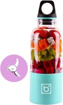 Draagbare Blender - Portable Blender – Juicer To Go - Smoothie maker - Kleine blender – Compact - Mini Mixer - Draadloos - USB oplaadbaar - 500 ML