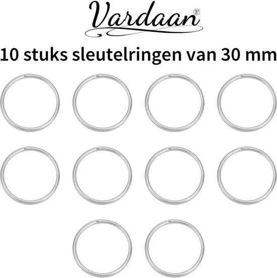Sleutelringen | 30 mm | 50 stuks kopen? | Heutink voor thuis