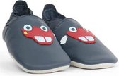 Bobux Soft Soles - Baby Slofjes Leer - Navy Red Racing Car - Maat 32