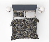 Refined Bedding Dekbedovertrek Jungle Style Black 140 x 200/220 cm + 1 kussensloop