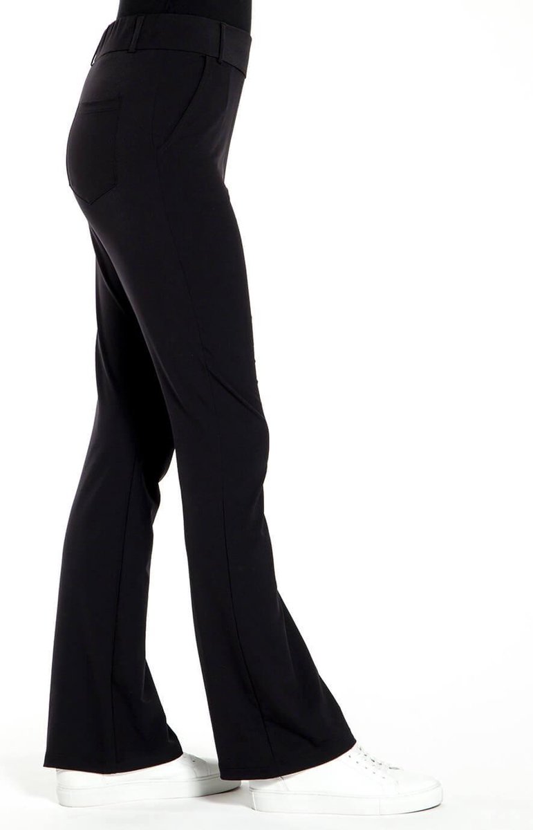 Zwarte Broek/Pantalon van Je m'appelle - Dames - Travelstof - Maat XL - 2  maten | bol.com