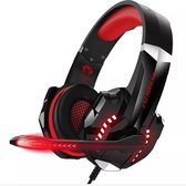 Astilla Python Fly Pro 7.1 surround gaming headset rood Led design - voor Playstation 4 & 5, SWITCH, Computer, iPhone en iPad + 1 meter USB kabel