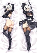 2B NieR Automata Anime Body Pillow Waifu Hoes Dakimakura Kussen Case 30