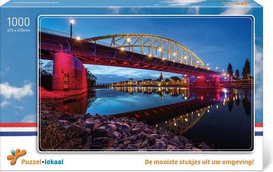 Puzzles - Pont de Givre - Arnhem - Puzzle - 1000 pièces | bol.com