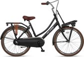 Altec Dutch Transportfiets 24 inch Mat Zwart - 3 versnellingen