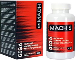 Mach 1 - Giga - Penisvergroting - 60 tabletten