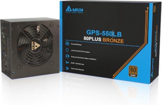 Bewinner 300 W voedingsmodule voor Mini-ITX en 1 U-behuizing PC-voeding, DC 12 V-ingang, 300 W computervoedingsmodule met 24-pins