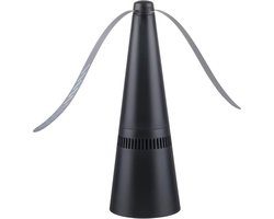 Vliegen Verjager voor op Tafel - Anti Vliegen - Op 2 x AA Batterij - Vliegenverjager - Fly Repeller - Zwart