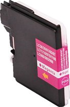 Inkmaster Huismerk cartridge voor LC-985 M XL Magenta| 1 x Magenta rood cartridge voor Brother DCP J125, J140W, J315W, J515W, MFC J220, J265W, J410, J415W