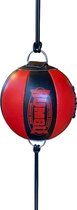 Rumble Boksbal - Double end ball - Double end boksbal Leer Zwart - Rood