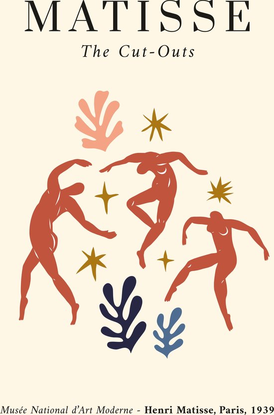 Poster Affiche Henri Matisse La Dance Modernisme Peinture Beaux Arts 