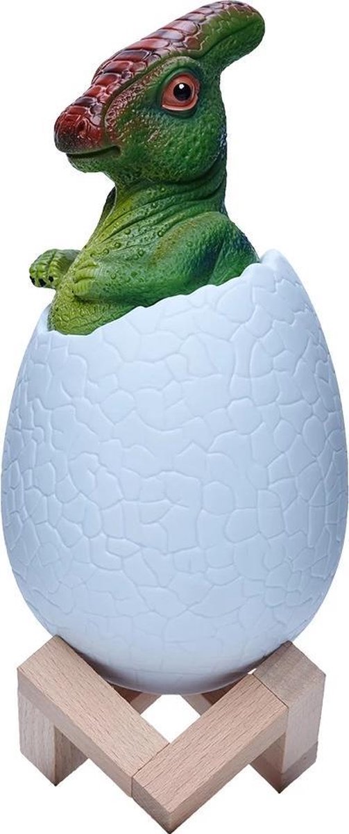 Dinosaurus Speelgoed Lamp - Dino Nachtlamp - Verlichting -Parasauroplus - RGB 16 Kleuren van Decopatent — afbeelding 4