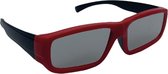 Eclipse bril - Eclipsbrillen - Zonsverduistering bril - Kinderen - Rood/zwart