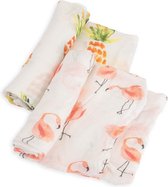 Little Unicorn Bamboo Deluxe swaddle 2-pack Pink Ladies