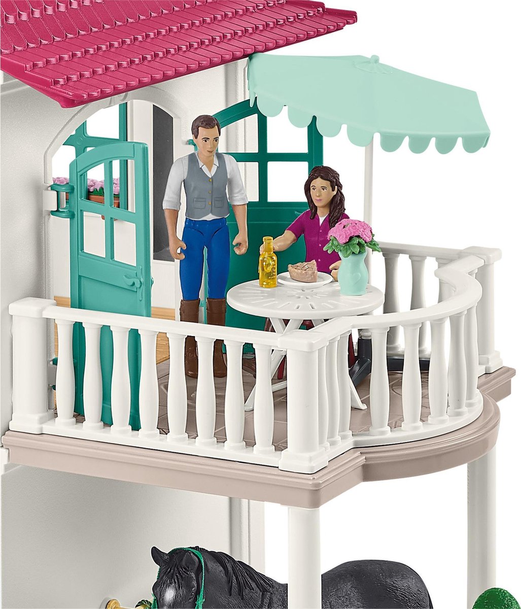 schleich HORSE CLUB Speelfigurenset - Lakeside Paardenboederij - Kinderspeelgoed voor Jongens en Meisjes - 107 Onderdelen - 42551 — afbeelding 10
