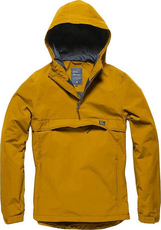 Vintage Industries Windbreaker Übergangsjacke Shooter Anorak Yellow-M