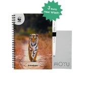 MOYU - Tiger Notebook - Uitwisbaar Notitieboek A5 Hardcover