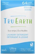 Tru Earth Eco Wasstrips Fresh Linen (64 wasbeurten) - duurzaam wasmiddel - 95% ruimtebesparing - plasticvrij - zero waste - vegan