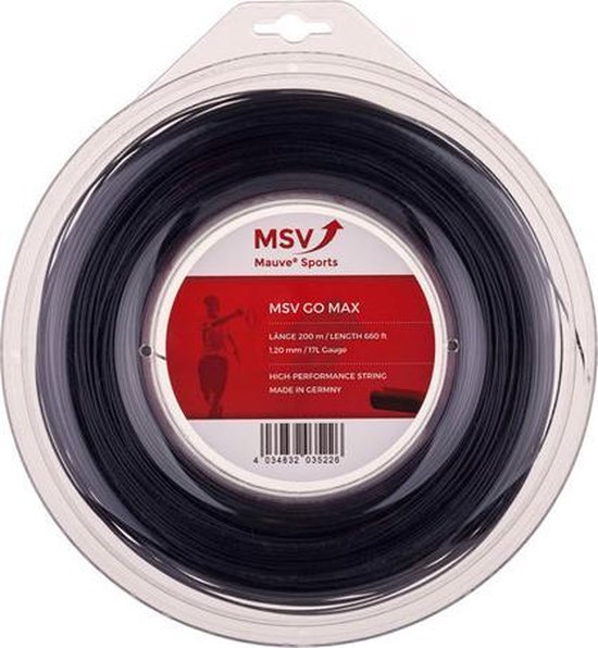 Foto: Msv go max 200m zwart 1 20mm