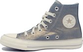 Converse Sneakers - Maat 35 - Vrouwen - licht blauw/goud/wit