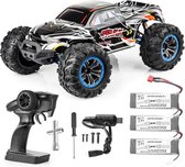 Rc auto MONSTER Truck - Oplaadbaar met Afstandsbediening en zender - voor Kinderen en Volwassenen 1:10 2,4 GHz, Snelle Bestuurbare RC Car tot 70 km/u