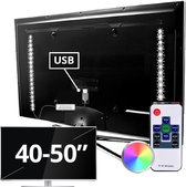TV led strips set met 2 USB led strips RGB van 40 - 50 inch