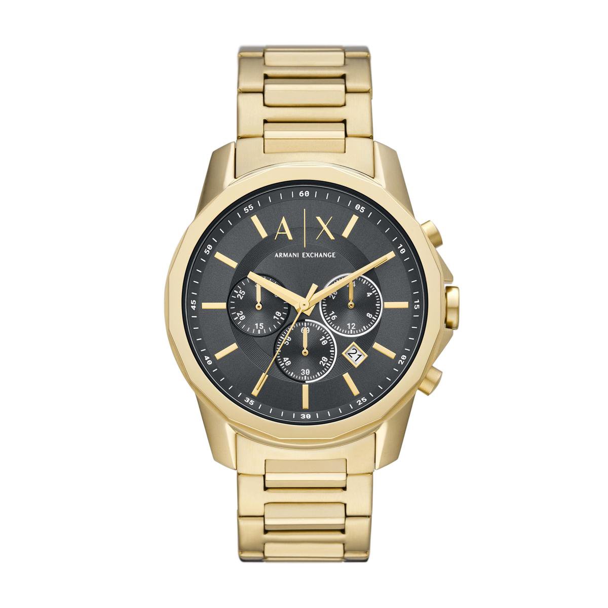 Armani Exchange AX1721 Herenhorloge 44 mm - Goudkleurig