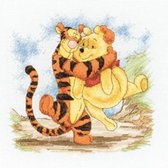 Borduurpakket Anchor Pooh and Tigger DPPT 006