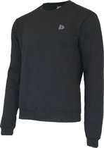 Donnay Heren - Fleece Crew Sweater Dean - Zwart - XXXL