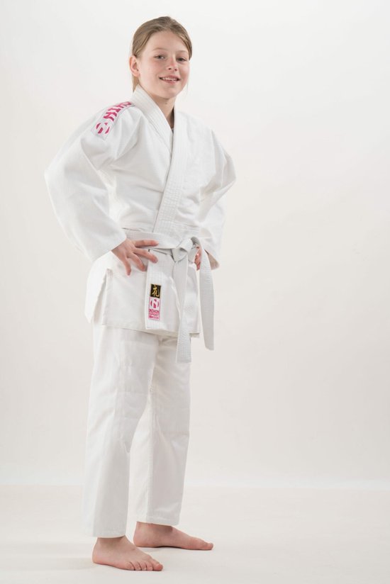 Judopak Nihon Rei voor kinderen en recreanten | roze | OP=OP (Maat: 170)