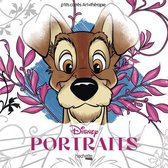 CARRES ART-THERAPIE PORTRAITS Disney - Kleurboek voor volwassenen