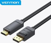 Vention DisplayPort naar HDMI kabel - 4K Ultra HD / 1080P Full HD - 1 Meter
