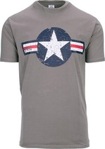 Fostex WWII Series - T-shirt WWII Air Force (kleur: Grey / maat: M)