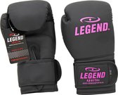 LegendClima Bokshandschoenen Dames Mat Zwart-Roze PU 8 oz
