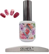 GUAPÀ® Gel Nagels Bloemen Designs | Marmeren Nagels | Dierenprint Nagels | Rubber Up | Bloom It Up 15 ml