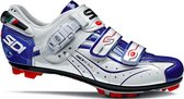 Sidi Scarpe Eagle 6 - Mountainbikeschoenen - SRS Carbon Zool - Wit Blauw Vernice - Maat 48