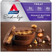 Atkins | Endulge | Chocolade Peanut Butter Cups | Doos | 10 x 17 gram | Koolhydraatarm eten doe je zó!