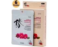 Rituals Mitomo Camellia Flower Gezichtsmasker - Gezichtsmasker Verzorging - Face Mask Beauty - Face Mask Japans - Gezichtsverzorging Dames - Japanse Gezichtsmaskers - Skincare Sheet Mask - 6 - 6 stuks