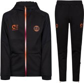 Cruyff Pointer Trainingspak - Maat 164  - Unisex - Zwart