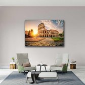 KEK Original - Cities Rome Colosseum - wanddecoratie - 150 x 100 cm - muurdecoratie - Dibond 3mm -  schilderij