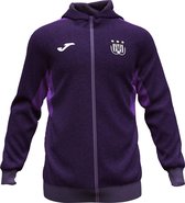 RSC Anderlecht hoodie met rits Joma volwassenen - maat L - paars