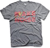 MTV Heren Tshirt -L- Make Noise Grijs