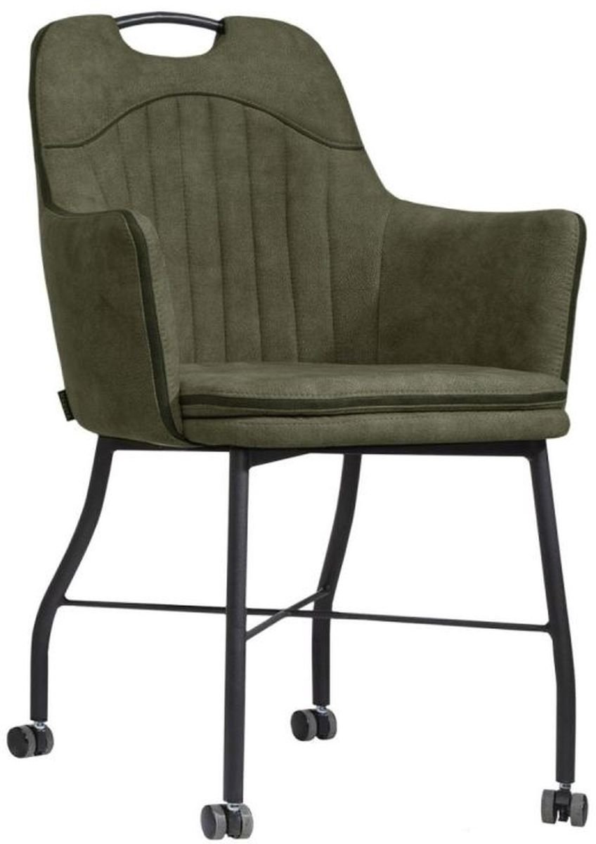 MX Sofa - Stoel Floria met wielen - Moss