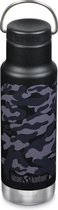 Klean Kanteen - RVS Thermosfles Classic 355ml (w/Loop Cap) - Black Camo