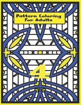 Pattern Coloring For Adults Vol.4