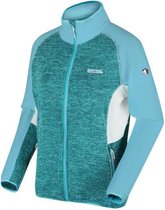 Regatta Lindalla Stretch Fleece Met Hele Rits Voor Dames Turkoois Blauw